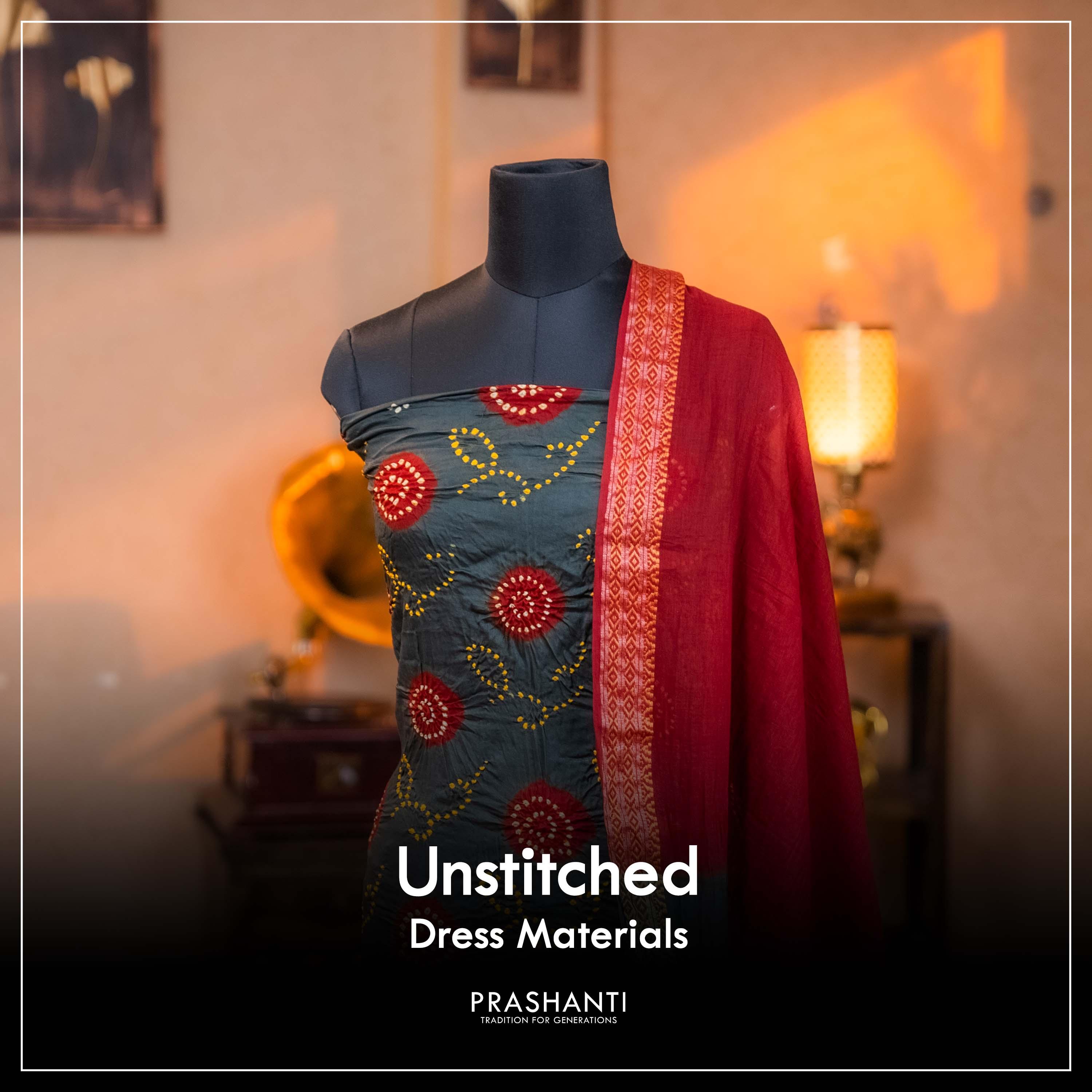 Casual & Work Dress Materials by Prashanti Sarees