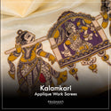 Silk Cotton Kalamkari - Prashanti Sarees