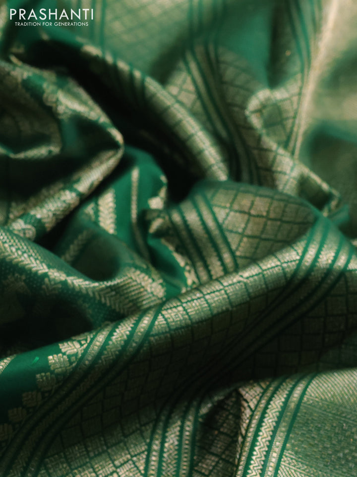 Green Pure Kanchipuram Silk Saree