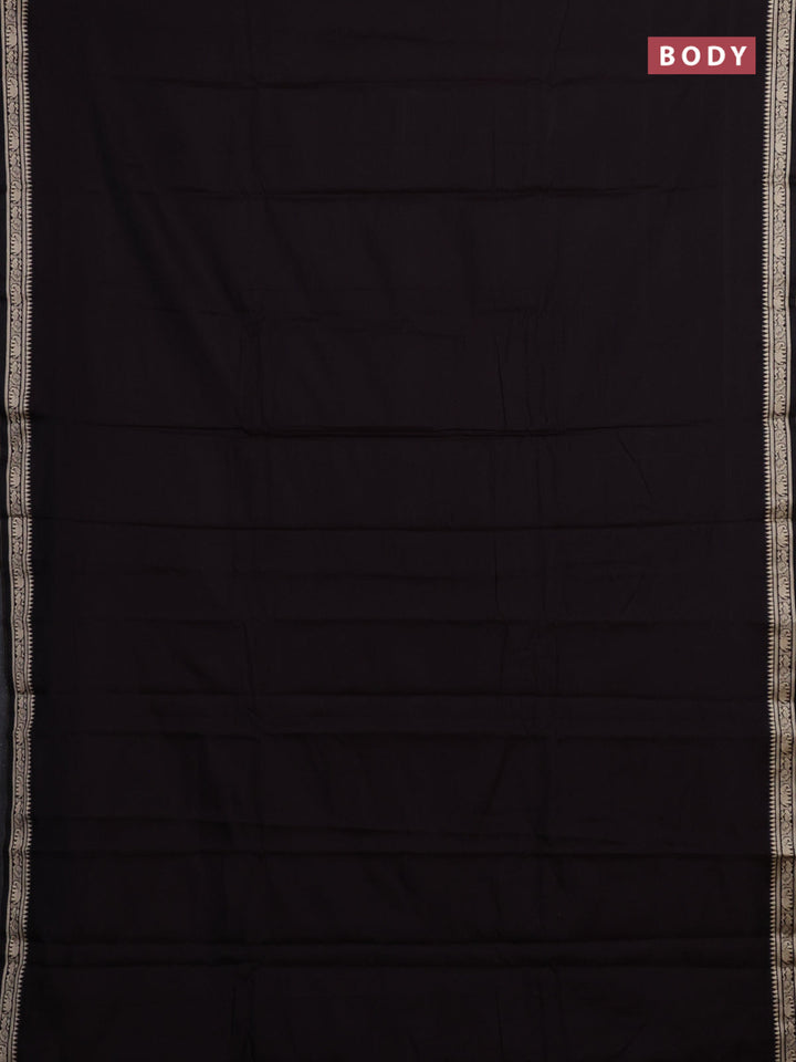 Coffee Brown & Mehendi Green Narayanpet Cotton - Kalamkari Blouse