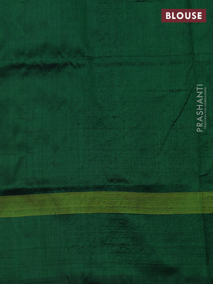 Green Pochampally Silk Saree