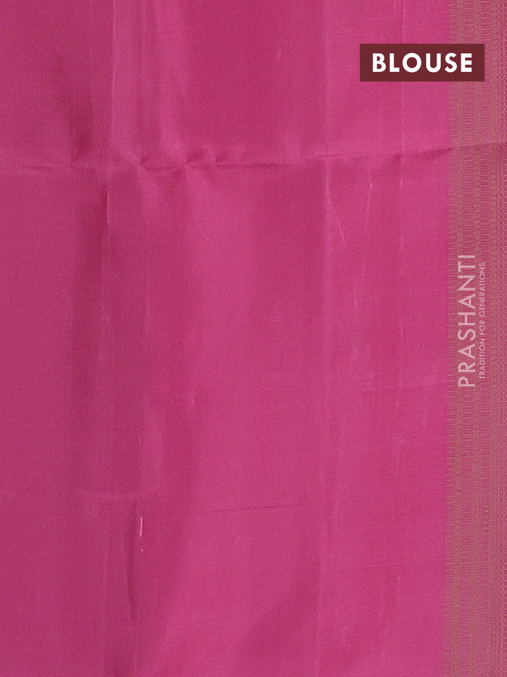 Pure soft silk saree mauve pink with allover thread woven buttas and thread woven border