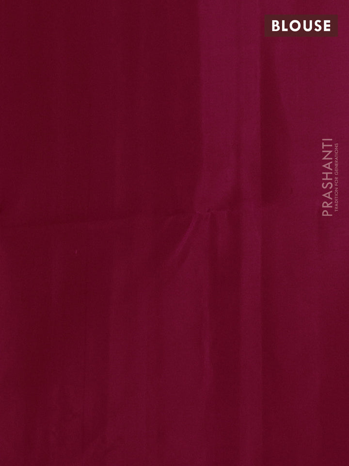 Pure soft silk saree pink with allover silver zari woven buttas and silver zari woven border