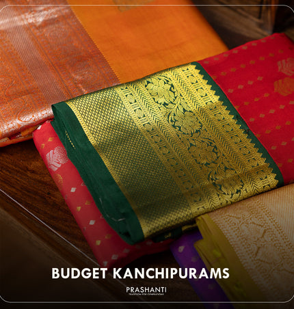 Budget Kanchipurams