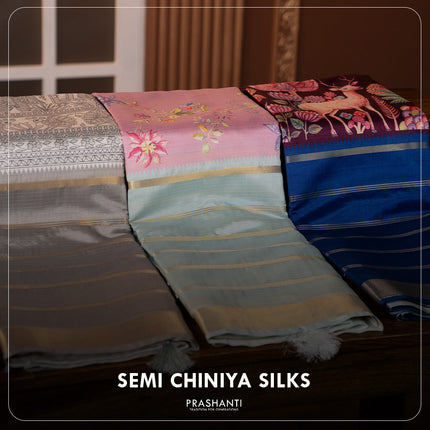Collection image for: Semi Chiniya Silk Sarees
