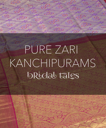Pure Zari Bridal Kanchipurams