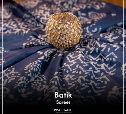 Batik Sarees - Prashanti Sarees
