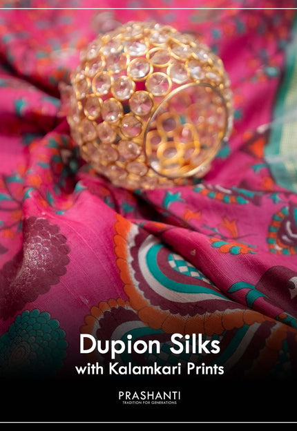 Dupion Silk Sarees - Prashanti Sarees