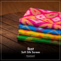 Ikat Soft Silks - Prashanti Sarees