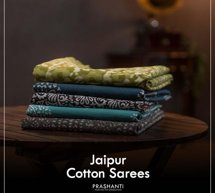 Jaipur Cotton Sarees - Prashanti Sarees