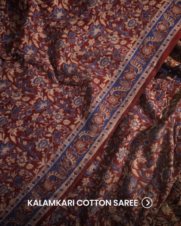 Kalamkari Cotton Sarees
