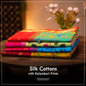 Kalamkari Printed Silk Cottons - Prashanti Sarees