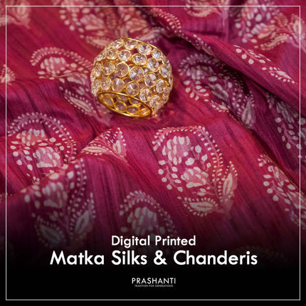 Matka Silks & Chanderi Sarees - Prashanti Sarees