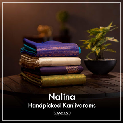 Nalina - Handpicked Kanjivarams - Prashanti Sarees
