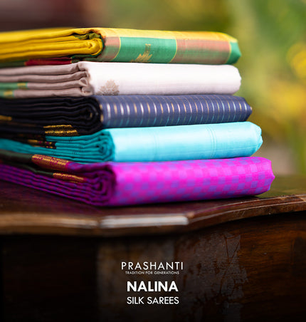 Nalina - Handpicked Kanjivarams - Prashanti Sarees