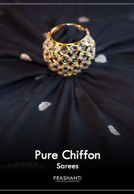 Pure Banarasi Chiffons - Prashanti Sarees