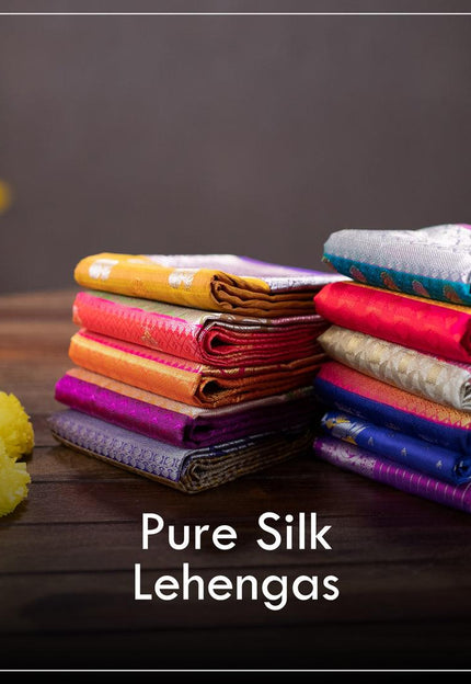Pure Silk Lehengas - Prashanti Sarees