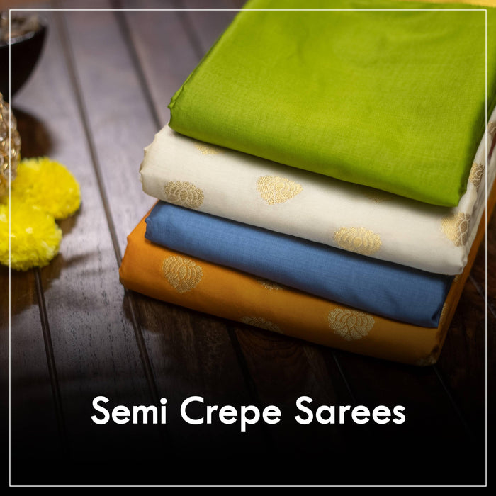 Semi Crepe Sarees