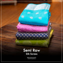 Semi Raw Silk Sarees - Prashanti Sarees