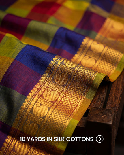 Silk Cotton 9 Yards - Prashanti Sarees