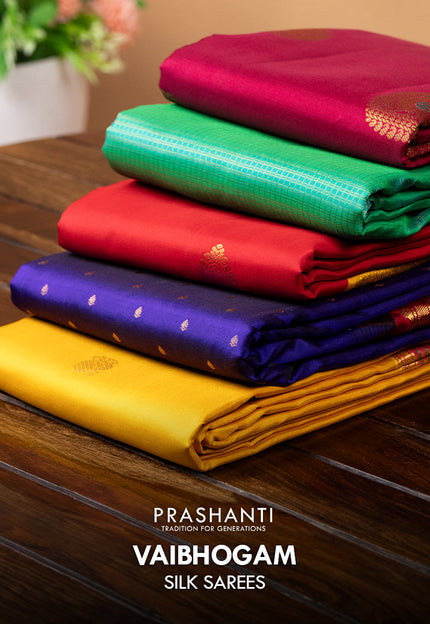 Vaibhogam - Festive Kanjivaram Silks - Prashanti Sarees