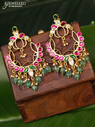 Antique Jadau Earrings