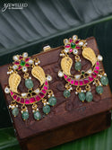 Jadau Earrings
