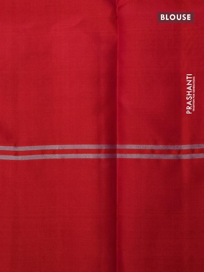 Pure soft silk saree mustard yellow and dual shade of pink with silver & copper zari woven buttas and zari woven butta border