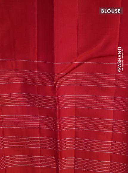 Pure soft silk saree lime green and dual shade of pink with allover silver zari checked pattern and zari woven butta border