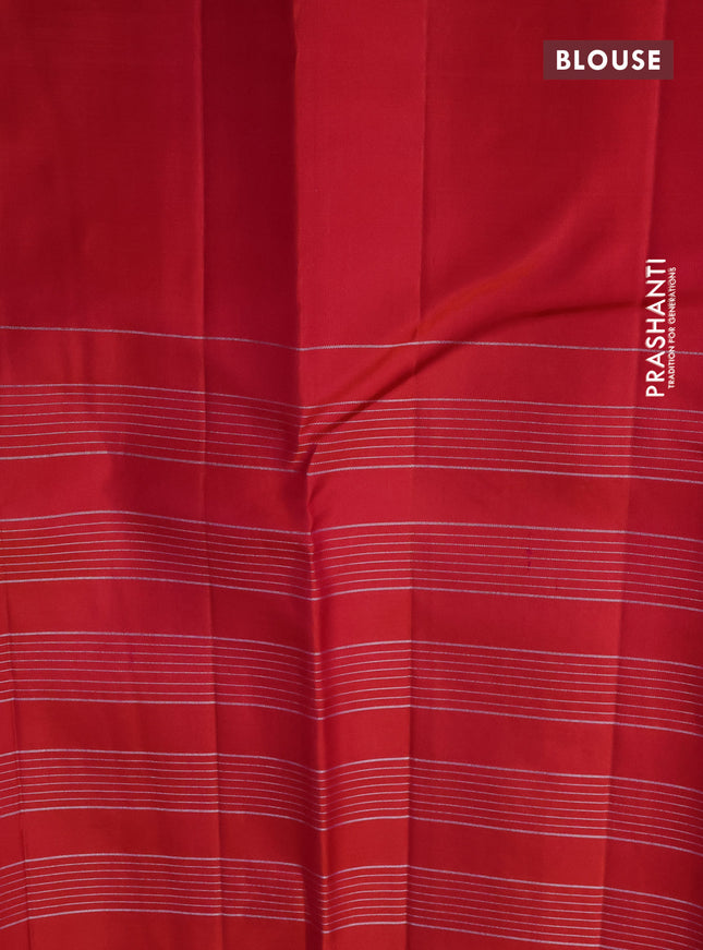 Pure soft silk saree lime green and dual shade of pink with allover silver zari checked pattern and zari woven butta border