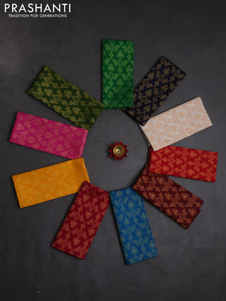 Brocade blouse bit multi colour and pack of 10