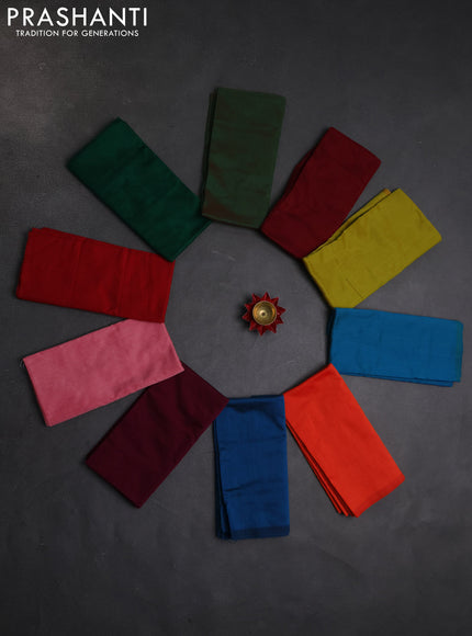 Spun cotton blouse bit multi colour and pack of 10