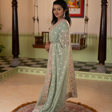 Collection image for: DhiWa - Designer Georgette Sarees