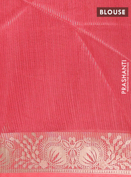 Semi dupion saree maroon and pastel maroon with allover thread woven bandhani buttas and zari woven border