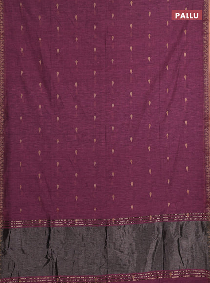 Bengal soft cotton saree light pink with allover thread woven buttas and thread woven border