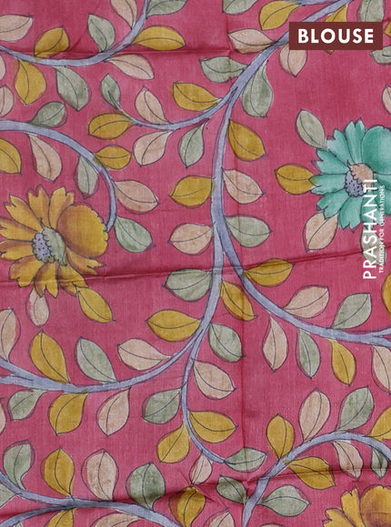 Mangalgiri silk cotton saree mustard yellow and maroon shade with plain body and temple design silver zari woven border
