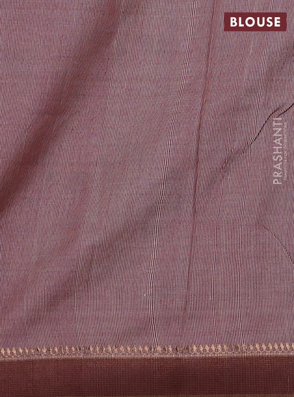 Pure tussar silk saree cream with allover pichwai prints and woven border