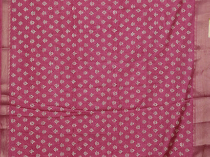 Semi dola pack of 5 multi colour with allover butta prints and zari woven border