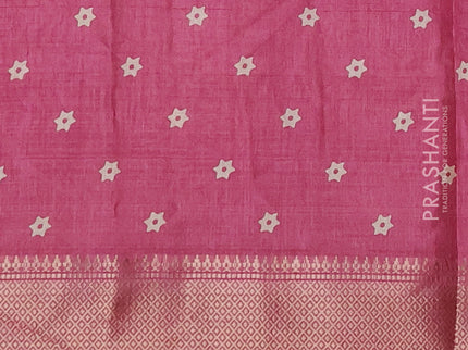 Semi dola pack of 5 multi colour with allover butta prints and zari woven border