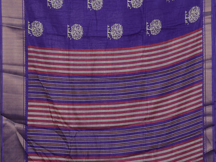 Semi dola pack of 5 multi colour with allover butta prints and zari woven border