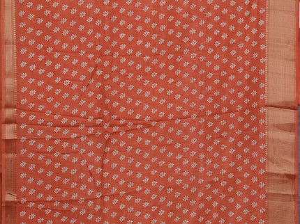 Semi dola pack of 5 multi colour with allover butta prints and zari woven border