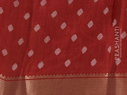 Semi dola pack of 5 multi colour with allover butta prints and zari woven border