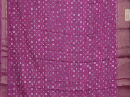 Semi dola pack of 5 multi colour with allover bandhani butta prints and zari woven border