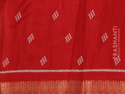 Semi dola pack of 5 multi colour and multi design with allover prints and zari woven border