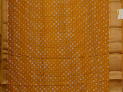 Semi dola pack of 5 multi colour and multi design with allover prints and zari woven border