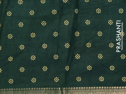 Semi dola pack of 5 multi colour and multi design with allover prints and zari woven border