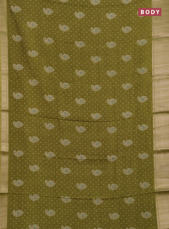 Semi dola pack of 5 multi colour and multi design with allover prints and zari woven border