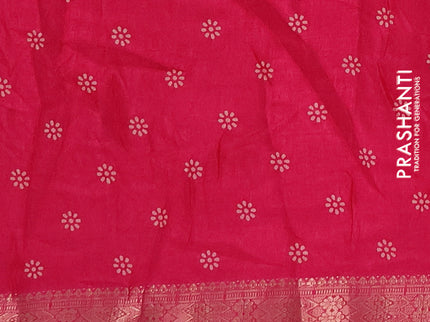 Semi dola pack of 5 multi colour and multi design with allover prints and zari woven border