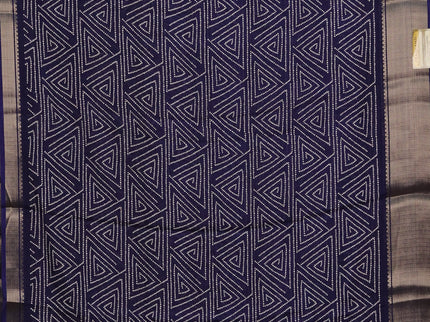 Semi dola pack of 5 multi colour and multi design with allover prints and zari woven border
