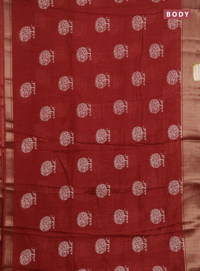 Semi dola pack of 5 multi colour and multi design with allover prints and zari woven border